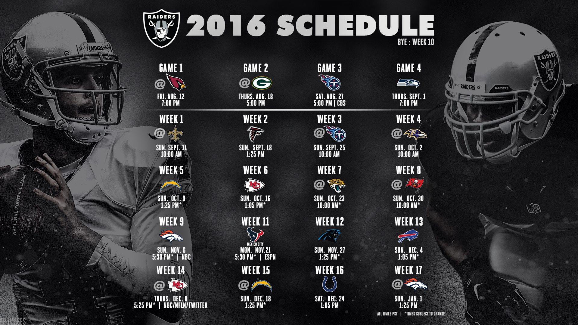 Oakland Raiders Wr Depth Chart 2017